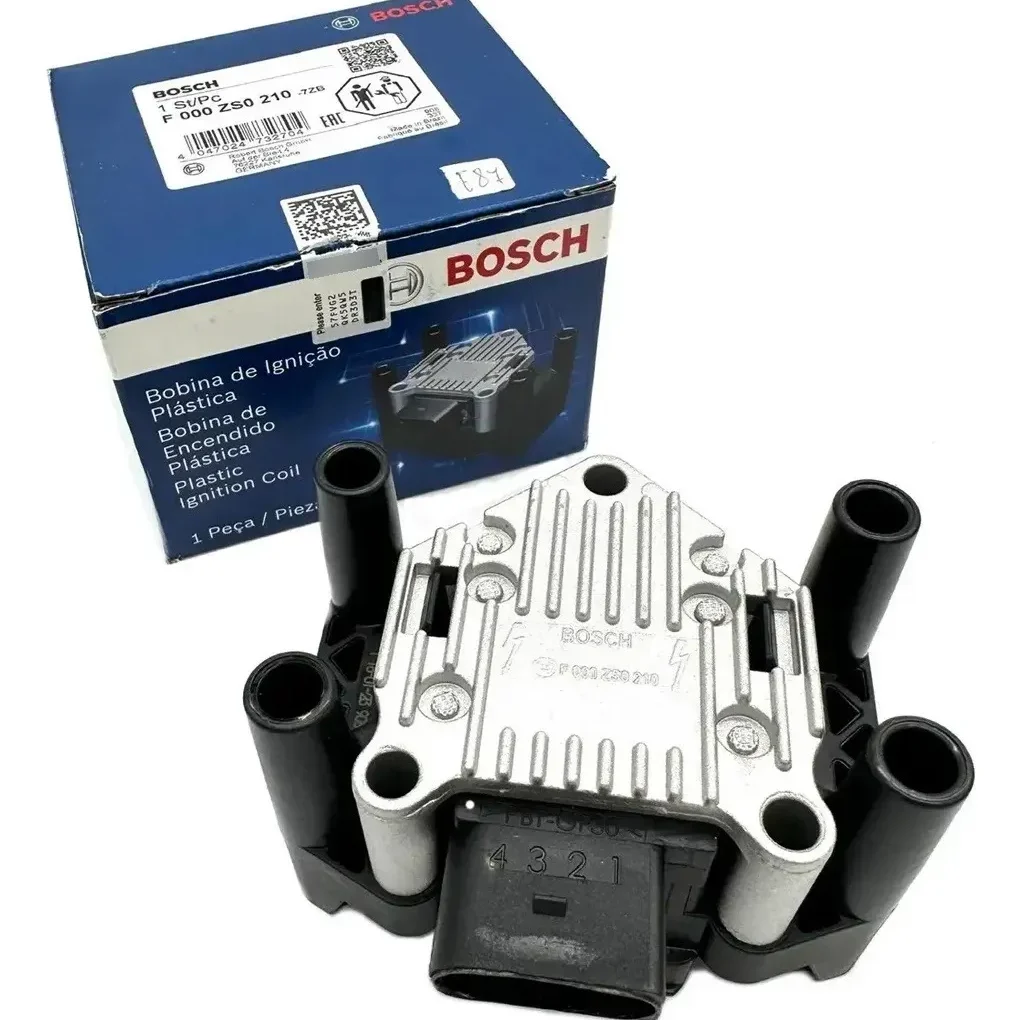 Bobina Ignição Voyage Gol G3 G4 G5 G6 Fox Polo Golf 4 Pino