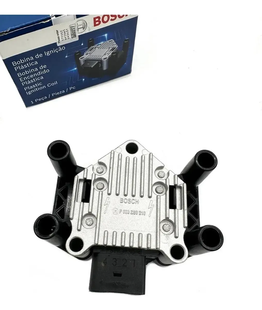 Bobina Ignição Voyage Gol G3 G4 G5 G6 Fox Polo Golf 4 Pino - Imagem 4